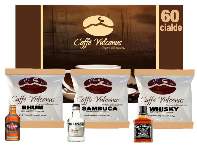 Mix degustazione 60 cialde - Sambuca, Rhum e Whisky - immagine 2