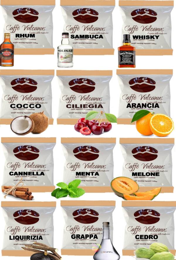 Mix degustazione 120 Cialde Aromatizzate - 12 gusti - immagine 3