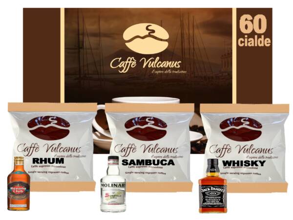 Mix degustazione 60 cialde - Sambuca, Rhum e Whisky - immagine 2