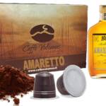 Capsule compatibili Nespresso* - caffè aromatizzato all'AMARETTO