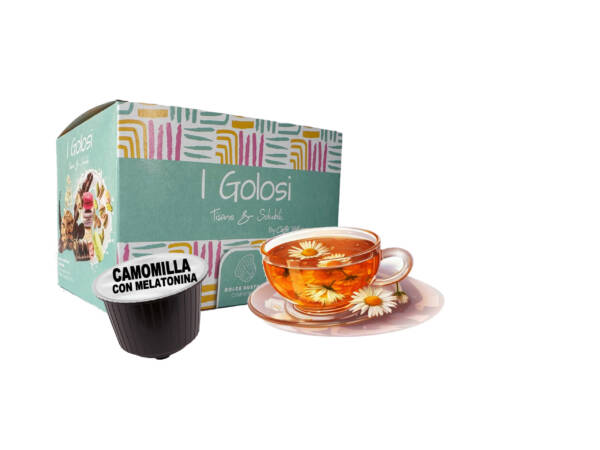 Capsule Dolce Gusto compatibili - CAMOMILLA CON MELATONINA