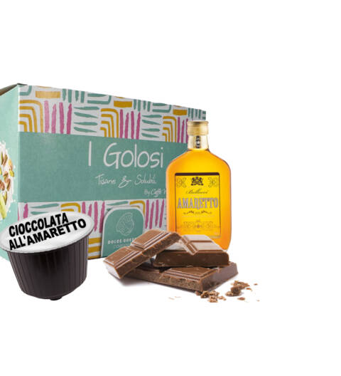 Capsule Dolce Gusto compatibili - CIOCCOLATA ALL'AMARETTO