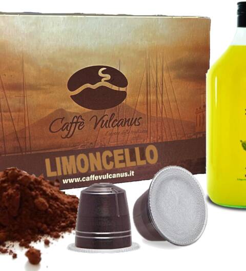 Capsule compatibili Nespresso* - caffè aromatizzato al LIMONCELLO