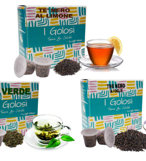 Capsule compatibili Nespresso* - MIX TE' IN FOGLIE