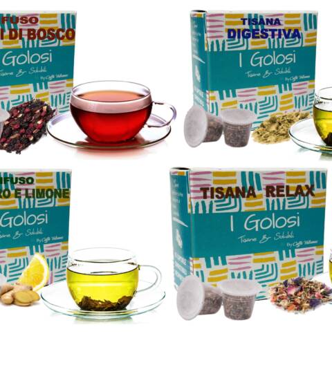 Capsule compatibili Nespresso* - MIX TISANE