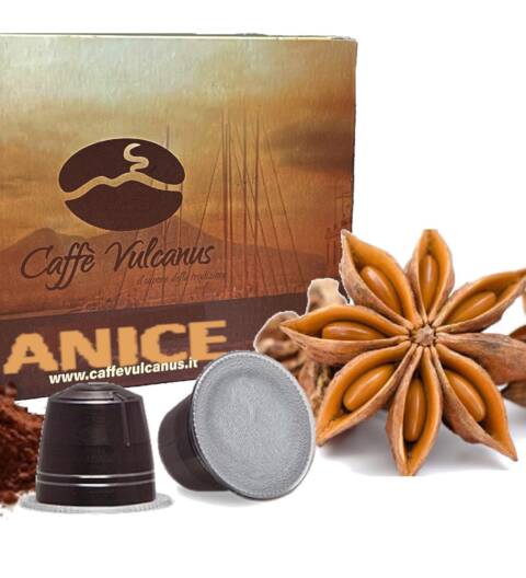 Capsule compatibili Nespresso* - caffè aromatizzato all'ANICE