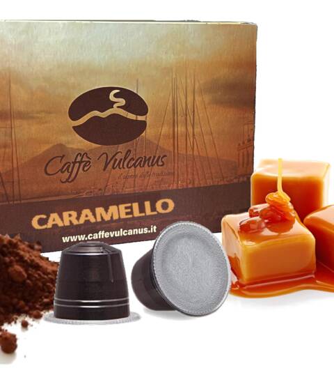 Capsule compatibili Nespresso* - caffè aromatizzato al CARAMELLO