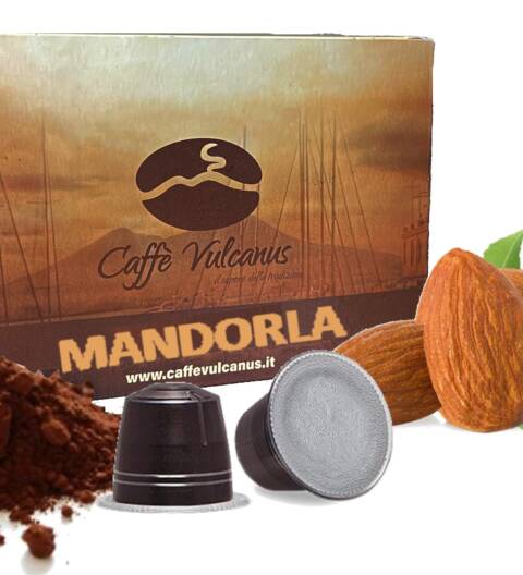 Capsule compatibili Nespresso* - caffè aromatizzato alla MANDORLA