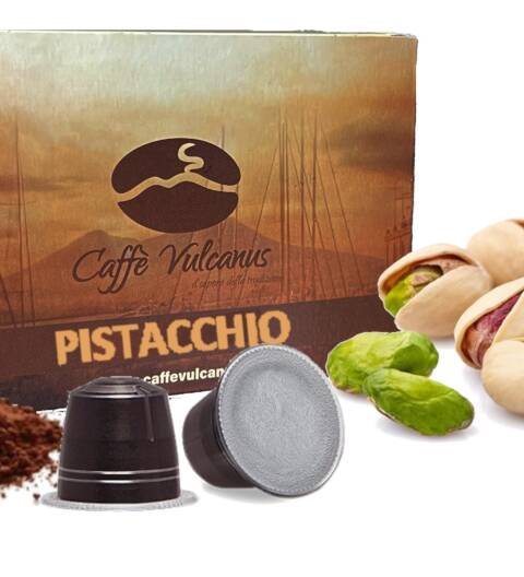 Capsule compatibili Nespresso* - caffè aromatizzato al PISTACCHIO