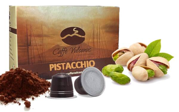 Capsule compatibili Nespresso* - caffè aromatizzato al PISTACCHIO
