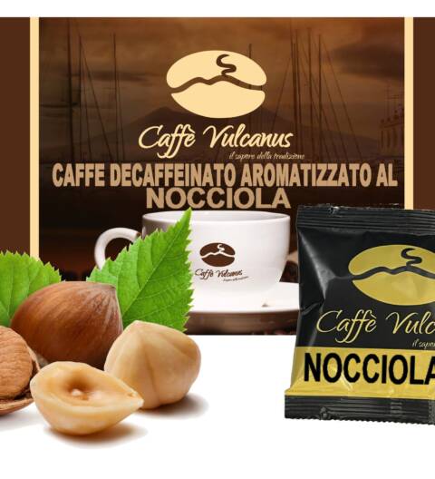 Caffè decaffeinato aromatizzato alla NOCCIOLA