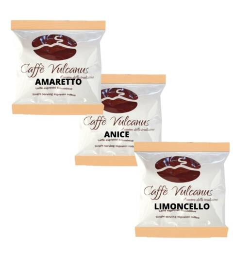 Mix degustazione 60 cialde - Amaretto, Anice e Limoncello