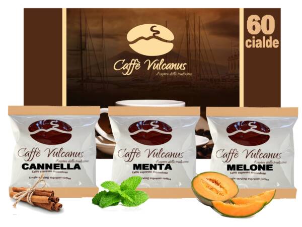 Mix degustazione 60 cialde - Cannella, Melone e Menta - immagine 2