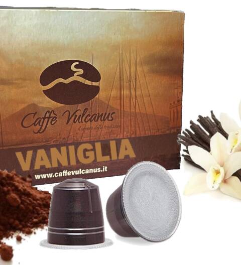 Capsule compatibili Nespresso* - caffè aromatizzato alla VANIGLIA