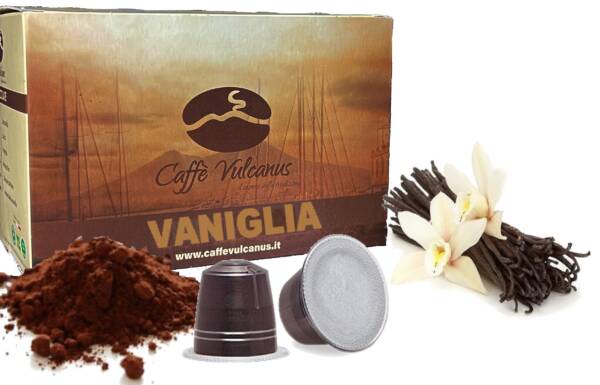 Capsule compatibili Nespresso* - caffè aromatizzato alla VANIGLIA