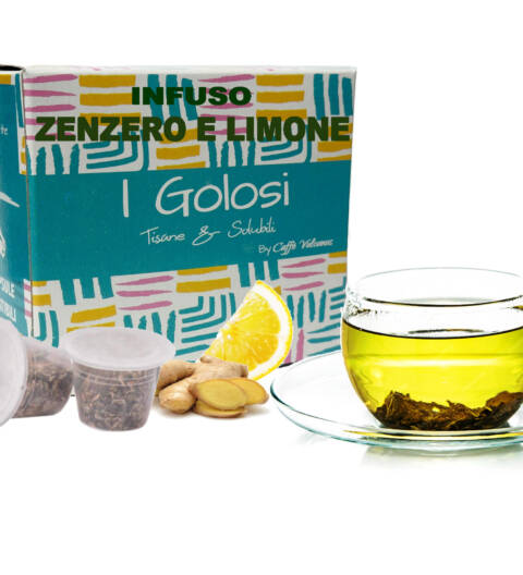 Capsule compatibili Nespresso* - TISANA ZENZERO & LIMONE