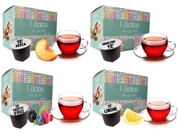 Capsule Dolce Gusto compatibili - TE' SOLUBILI MIX