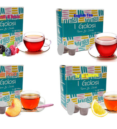 Capsule compatibili Nespresso* - Selezione di Tè solubili