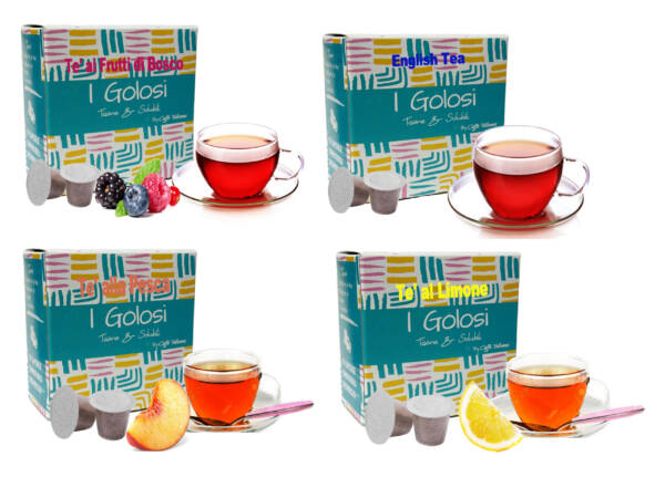 Capsule compatibili Nespresso* - Selezione di Tè solubili