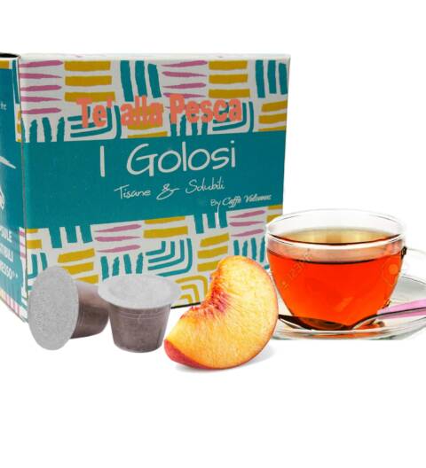 Capsule compatibili Nespresso - Bevanda solubile Tè alla pesca