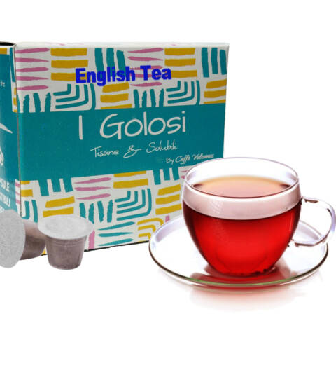 Capsule compatibili Nespresso - Bevanda solubile gusto English tea